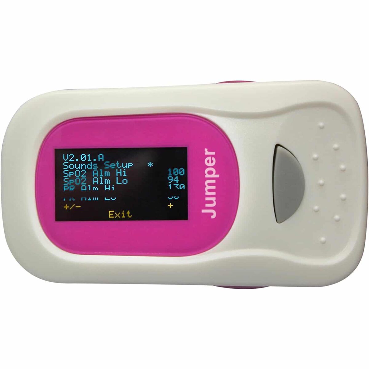 Jumper Oximeter For Accurate Reading Of Oxygen Saturation Levels - Pink - Image 7
