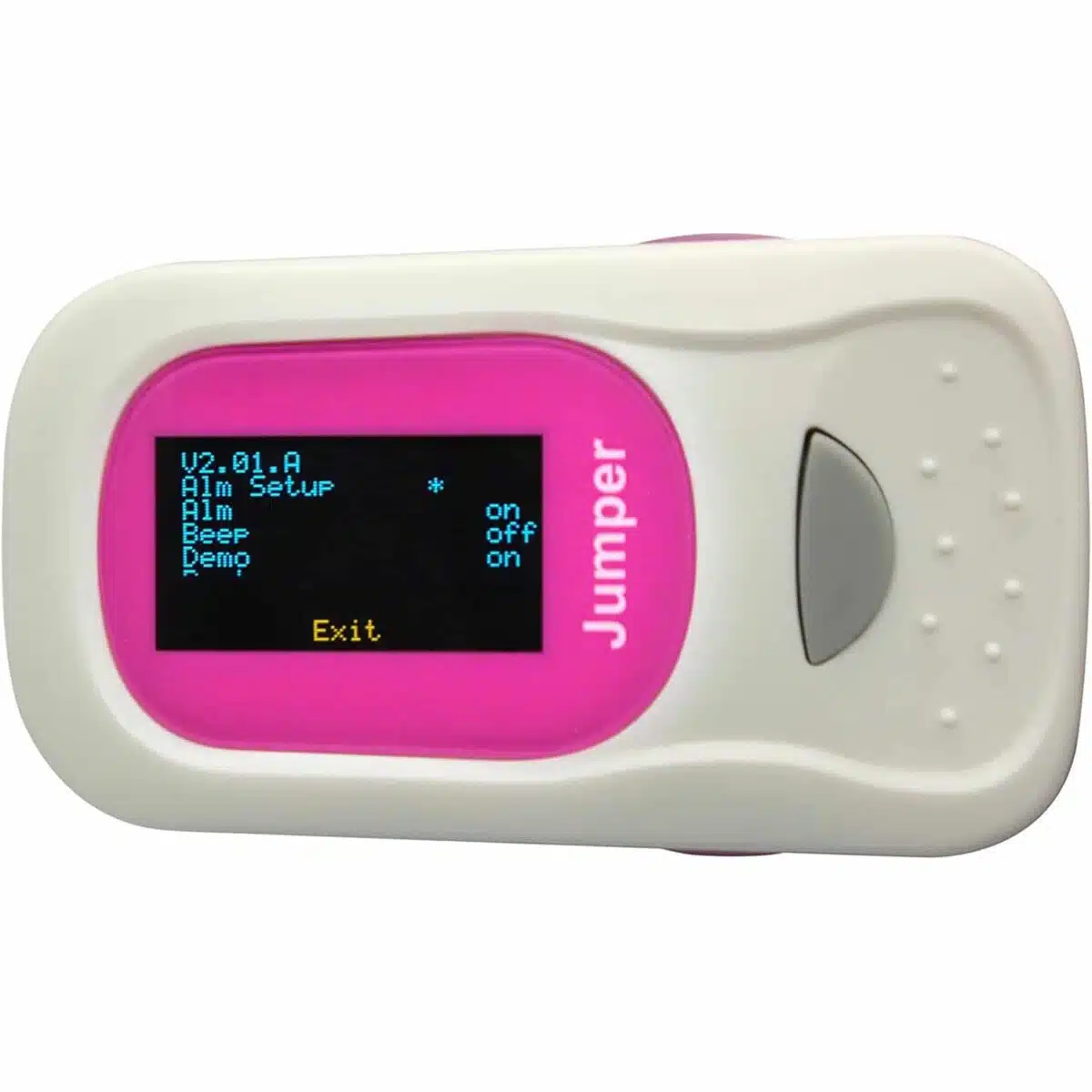 Jumper Oximeter For Accurate Reading Of Oxygen Saturation Levels - Pink - Image 3