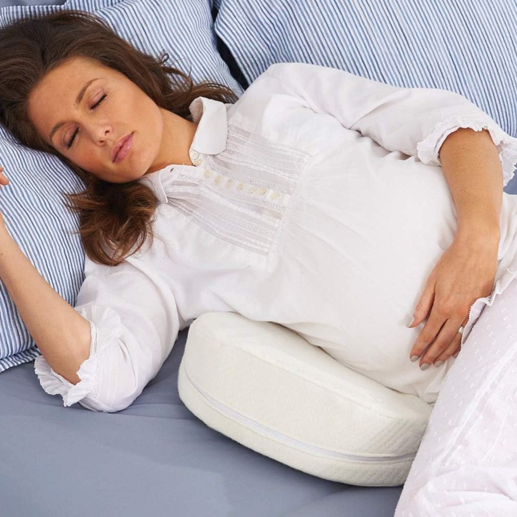 4-in-1 Pregnancy Support Pillow For Home Or Travel | Ease Neck, Back & Hip Pains - Image 3
