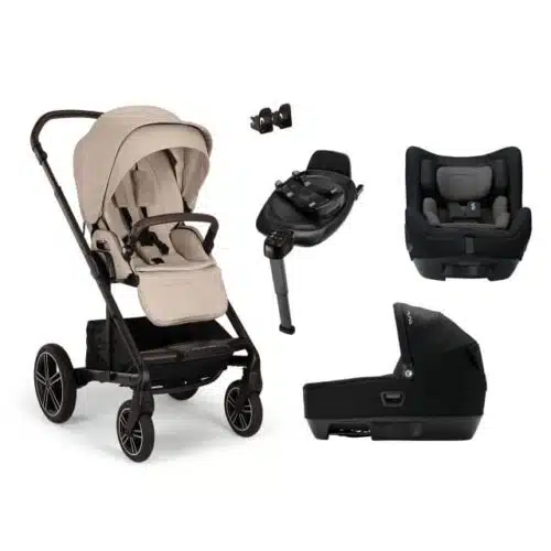 Nuna MIXX Next Modular Travel System with Todl/Cari Car Seat and ISOFIX Base