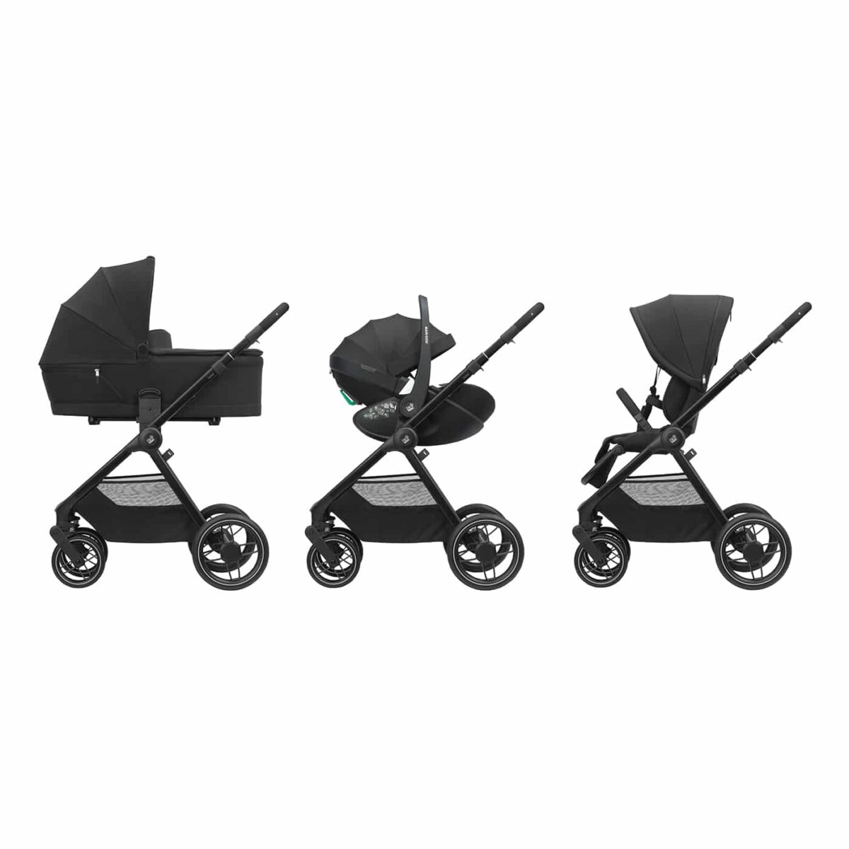 Maxi Cosi Oxford 9 Piece Travel System with Pebble 360 Pro Car Seat & Base - Image 25