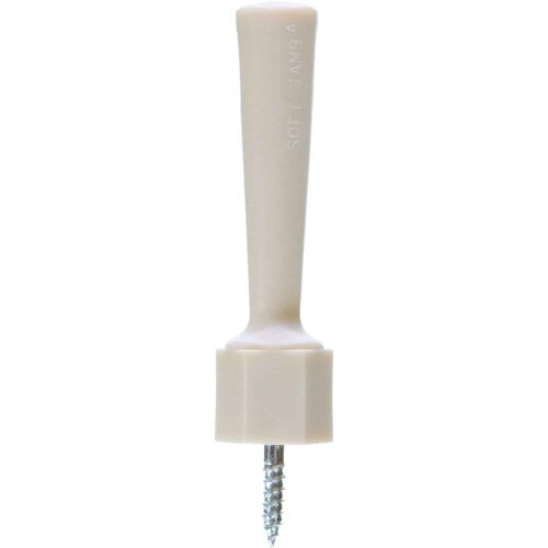 Mommys Helper - White Door Stops 6 Pack Easy To Install