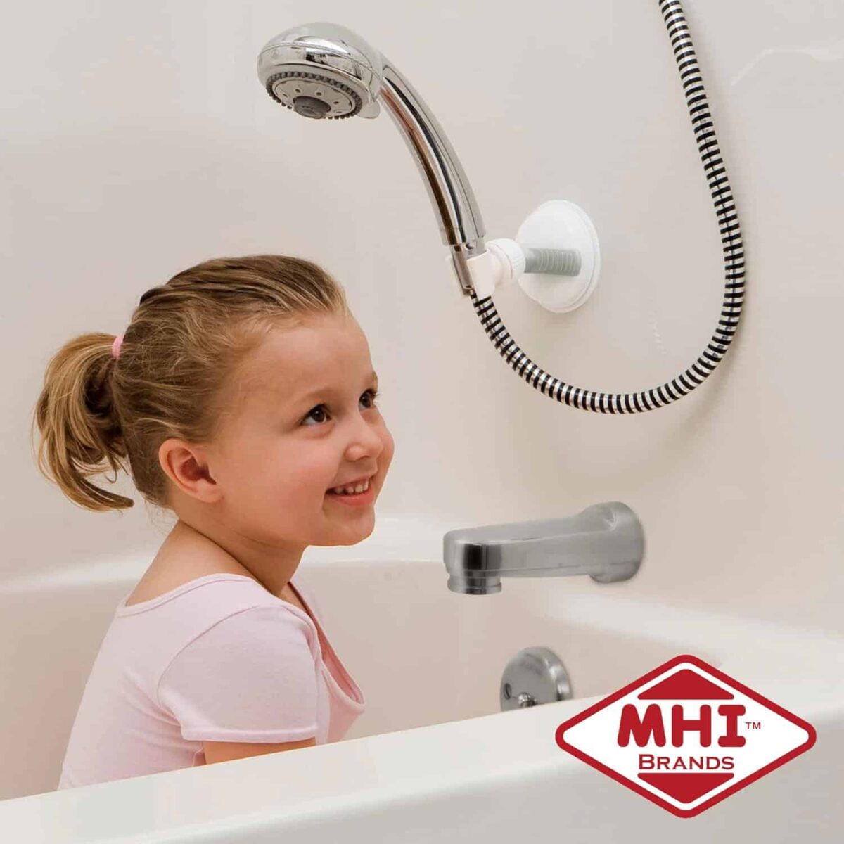 Mommy's Helper Safe-er Grip Shower Arm Suction Holder - Image 3