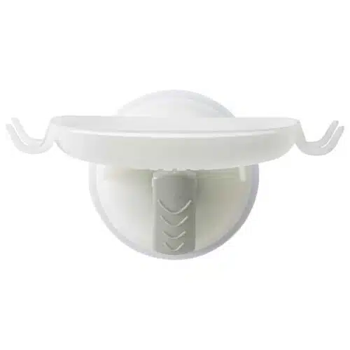 Mommy's Helper Safe-er Suction Grip Soap Dish With Razor Hooks