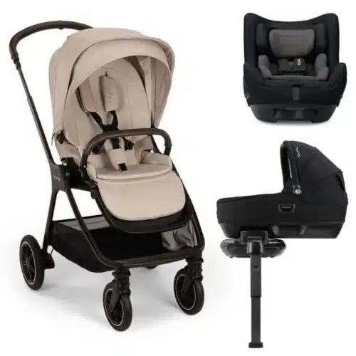 Nuna Triv Next Travel System with Todl/Cari Car Seat and ISOFIX Base
