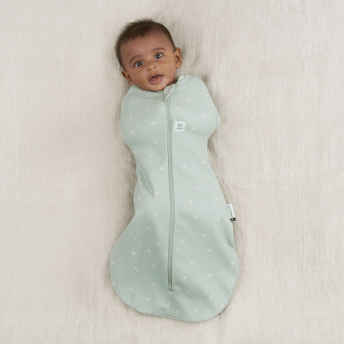 ergoPouch Organic Summer Cocoon Swaddle Bag | 0.2 TOG | 3 - 6 months - Image 2