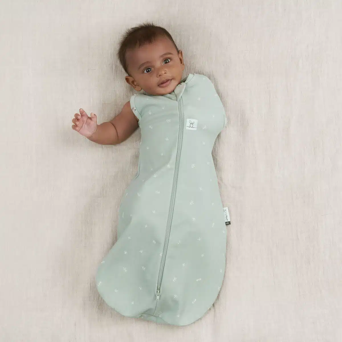 ergoPouch Organic All Year Cocoon Swaddle Sleeping Bag | 1.0 TOG | 3-6 months - Image 9