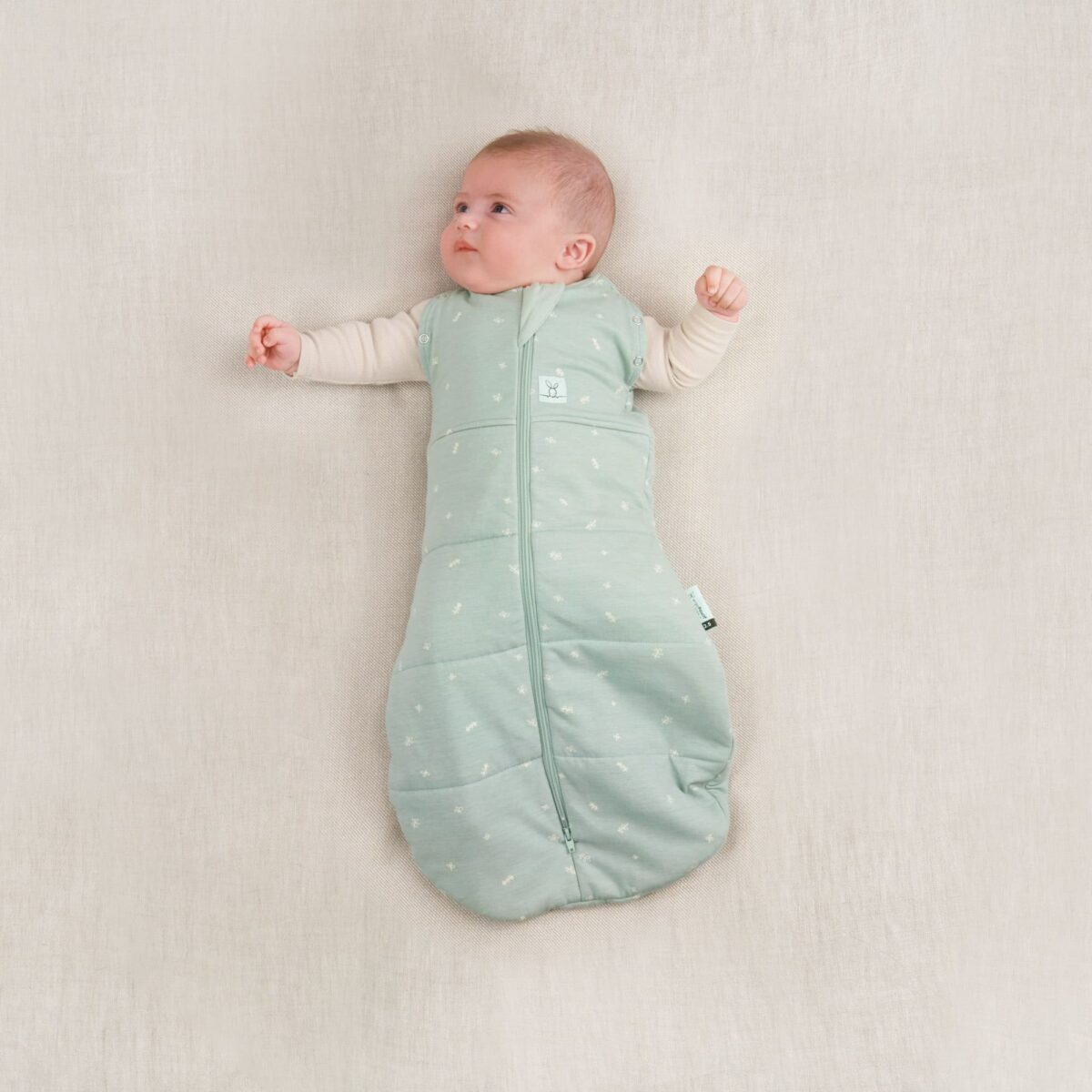 ergoPouch Organic Winter Cocoon Swaddle Sleeping Bag | 2.5 TOG | 0-3 months - Image 13