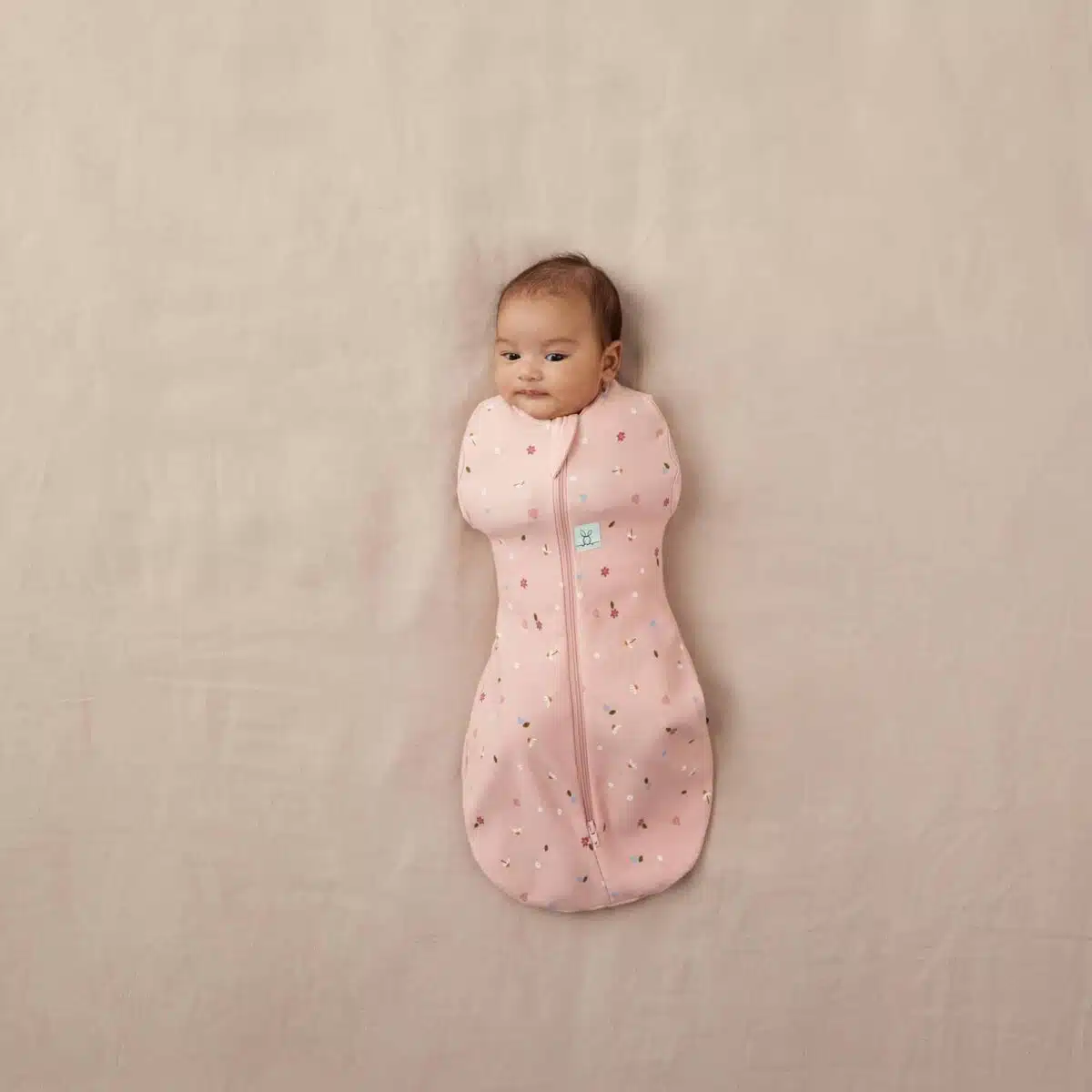 ergoPouch Organic All Year Cocoon Swaddle Sleeping Bag | 1.0 TOG | 3-6 months - Image 2