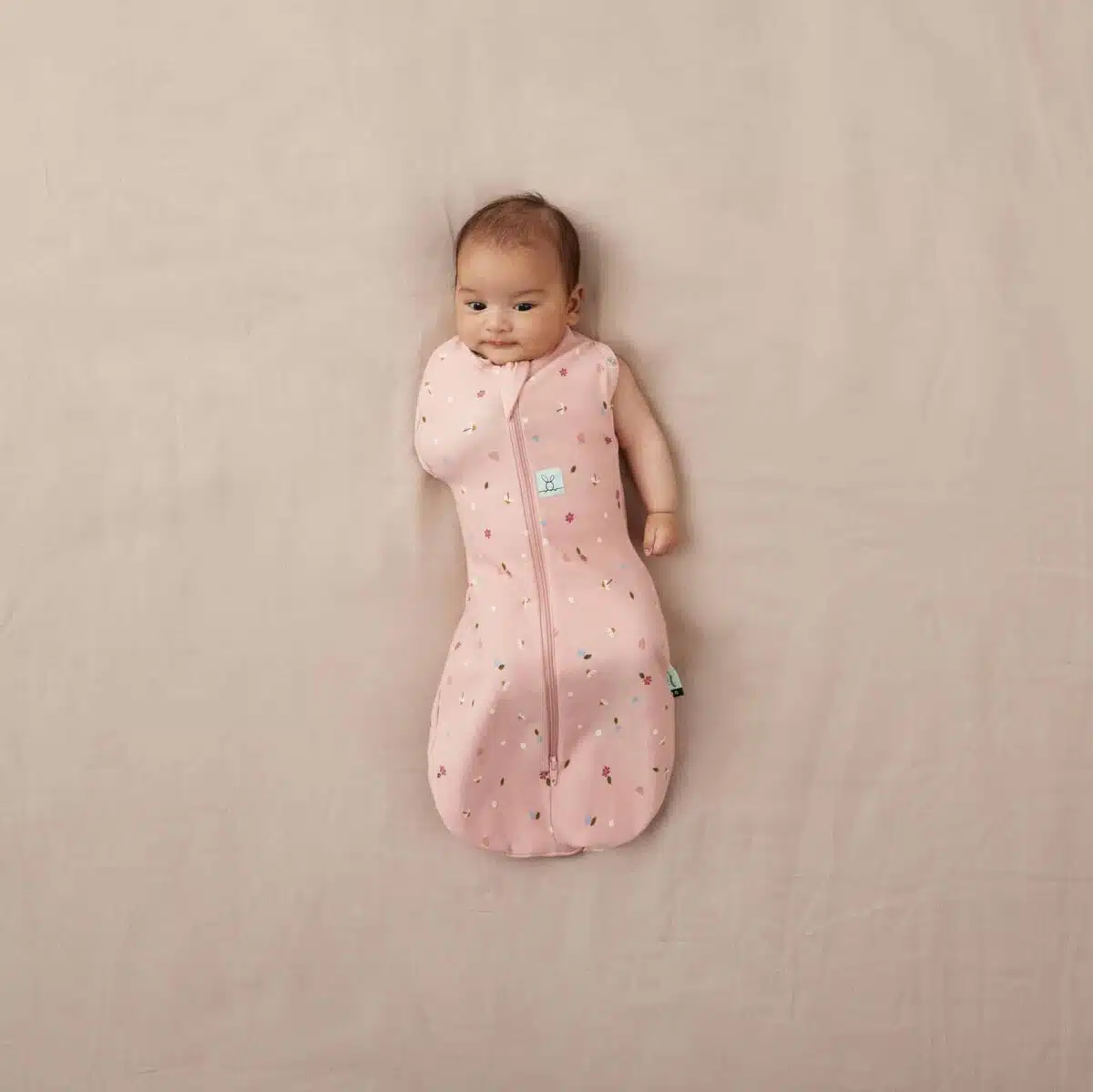 ergoPouch Organic All Year Cocoon Swaddle Sleeping Bag | 1.0 TOG | 3-6 months - Image 6