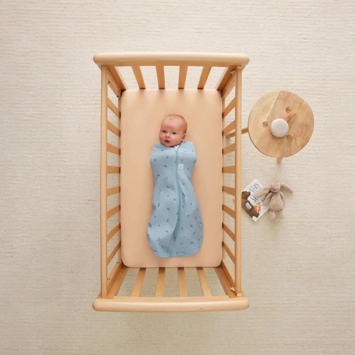 ergoPouch Organic All Year Cocoon Swaddle Sleeping Bag | 1.0 TOG | 3-6 months - Image 3
