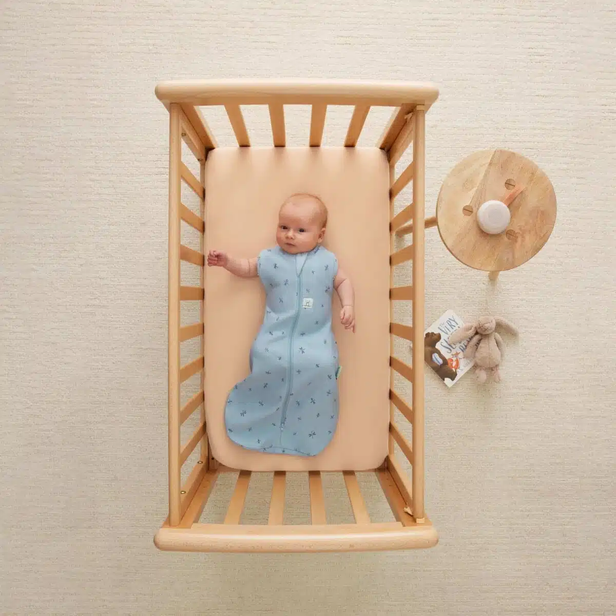 ergoPouch Organic All Year Cocoon Swaddle Sleeping Bag | 1.0 TOG | 3-6 months - Image 11