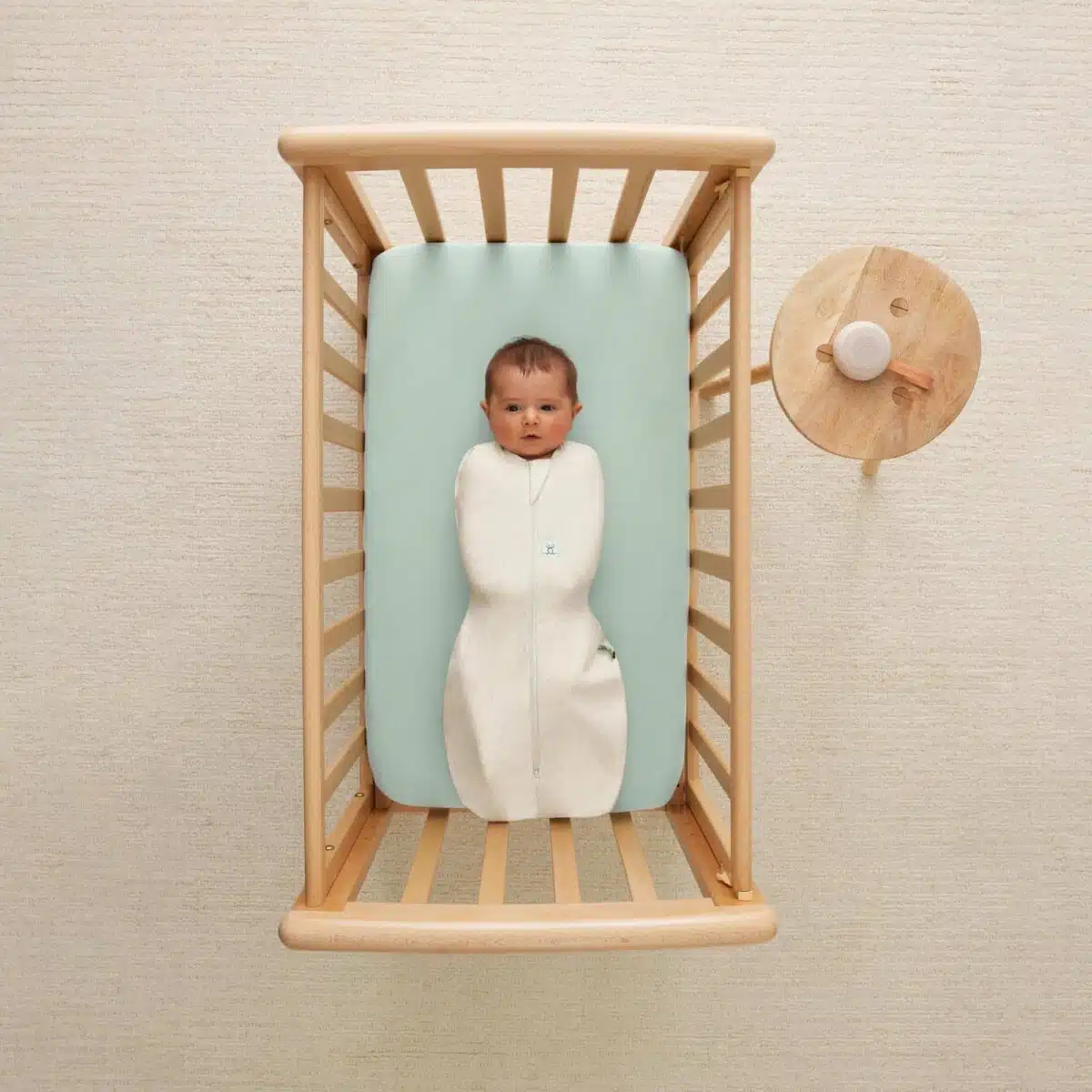 ergoPouch Organic All Year Cocoon Swaddle Sleeping Bag | 1.0 TOG | 3-6 months - Image 4