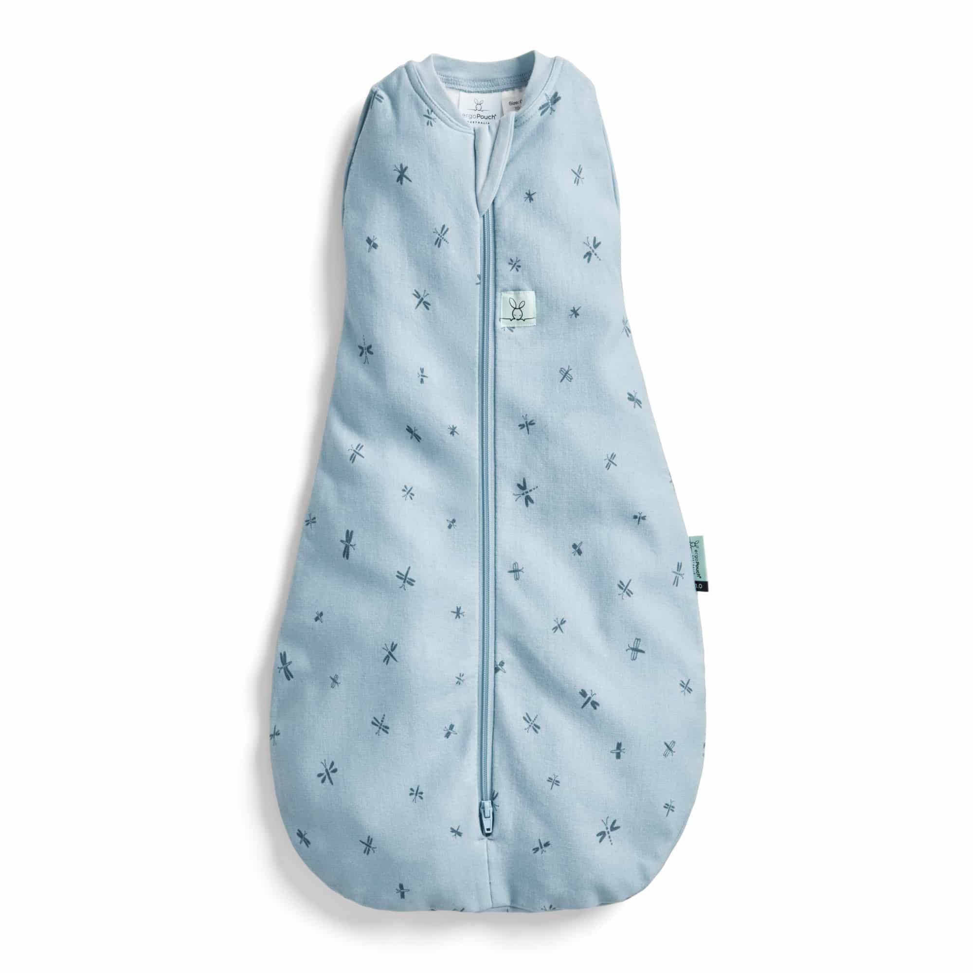 ergoPouch Organic All Year Cocoon Swaddle Sleeping Bag | 1.0 TOG | 0-3 months