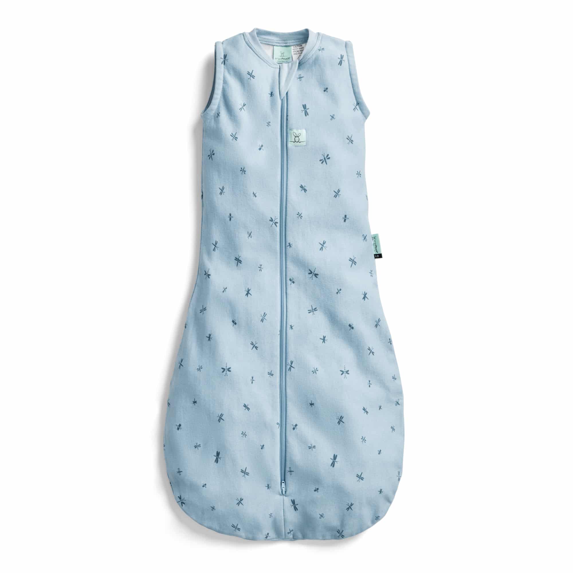 ergoPouch Organic All Year Jersey Sleeping Bag | 0.2 TOG | 3-12 months