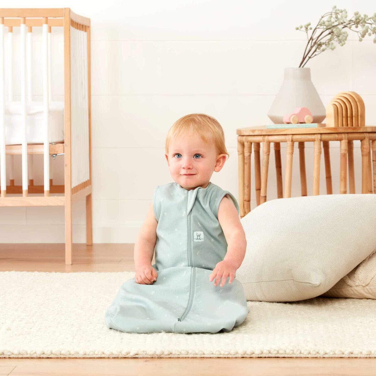 ergoPouch Organic All Year Jersey Sleeping Bag | 1.0 TOG | 8-24 months - Image 5