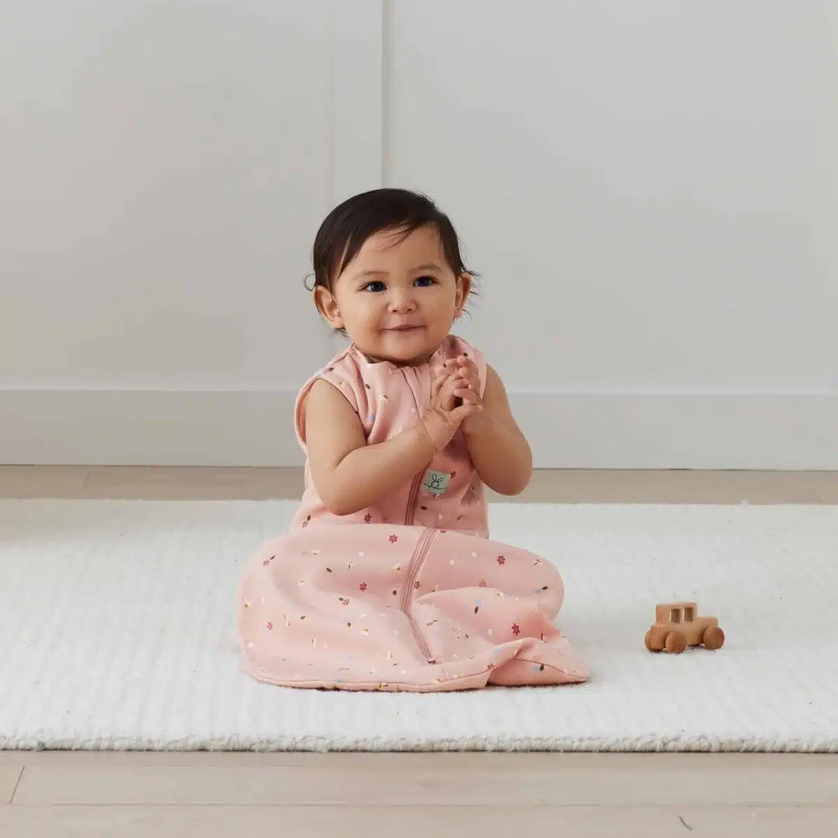 ergoPouch Organic All Year Jersey Sleeping Bag | 0.2 TOG | 3-12 months - Image 3