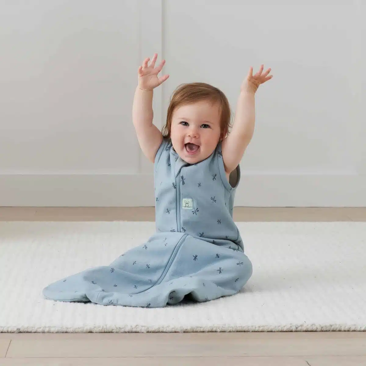 ergoPouch Organic All Year Jersey Sleeping Bag | 0.2 TOG | 3-12 months - Image 4
