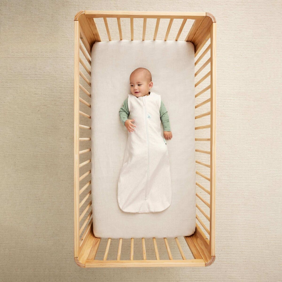 ergoPouch Organic All Year Jersey Sleeping Bag | 1.0 TOG | 8-24 months - Image 6