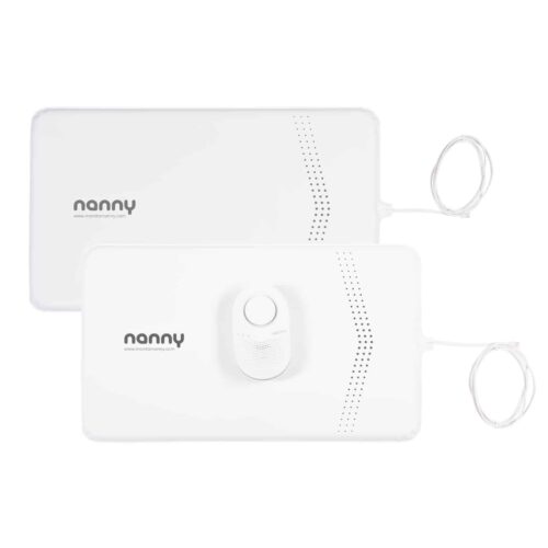 Nanny BM-03 Medically Certified Baby Breathing Monitor with Additional Sensor Pad Bundle