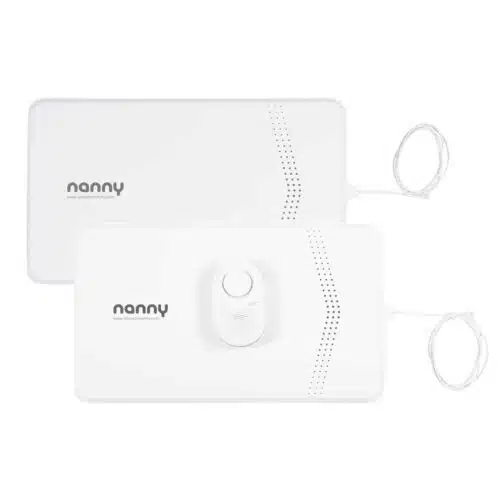 Nanny BM-03 Medically Certified Baby Breathing Monitor with Additional Sensor Pad Bundle