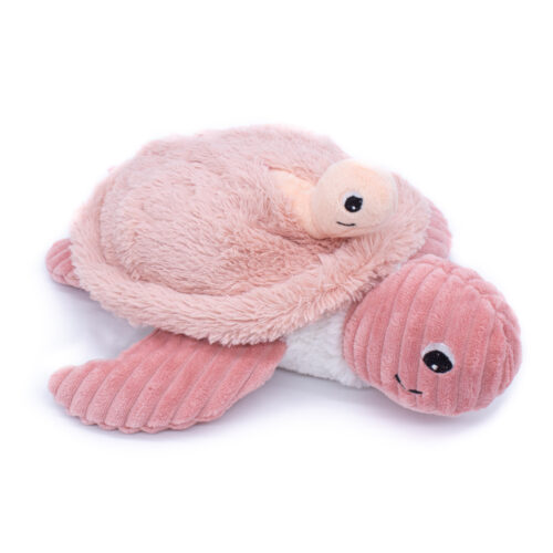 Les Ptipotos Plush Cuddly Toy - Tilly the Turtle Mum and Baby