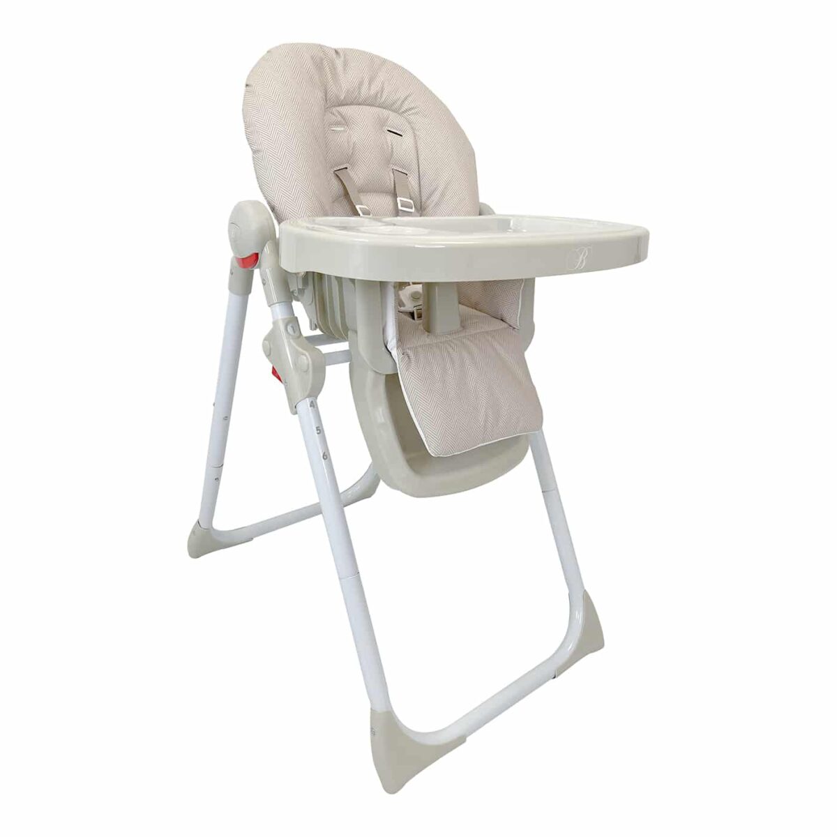 My Babiie MBHC8 Billie Faiers Premium Highchair  - Oatmeal Herringbone - Image 6
