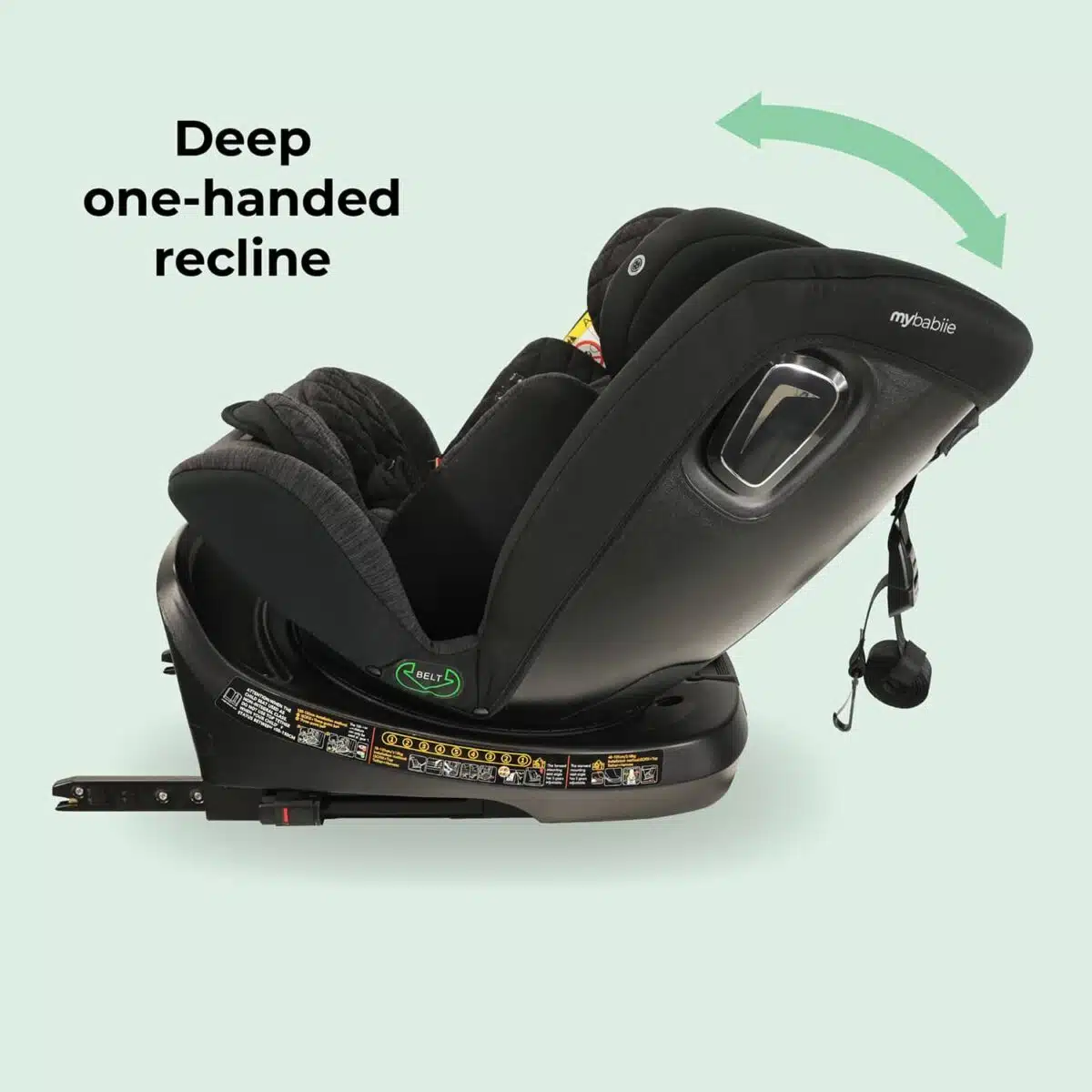 My Babiie MBCSSPINTT i-Size 360° Spin Car Seat - Image 6