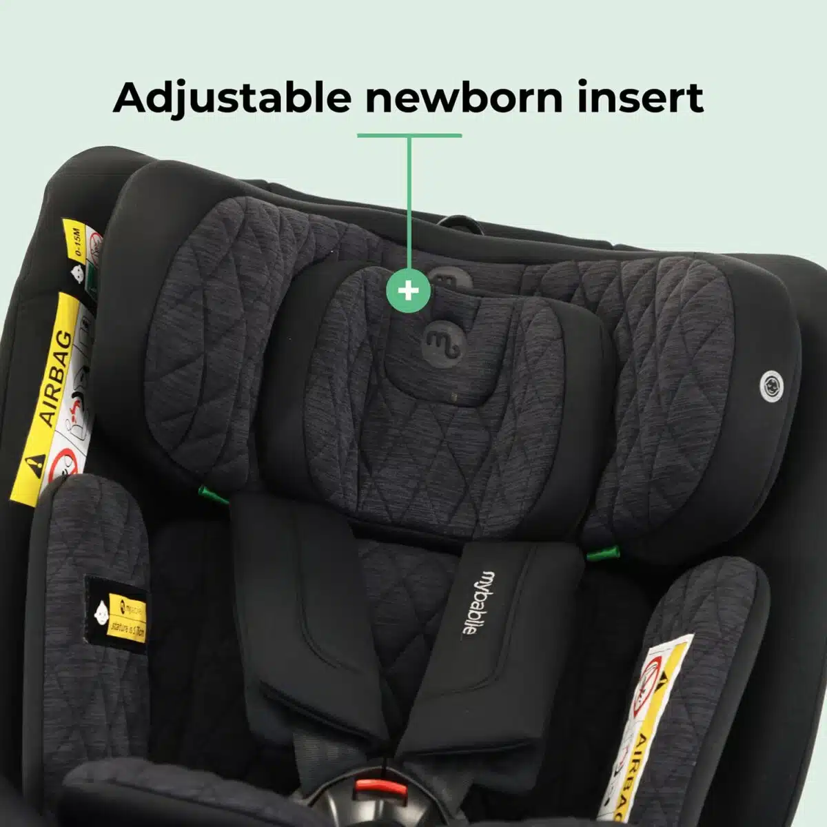 My Babiie MBCSSPINTT i-Size 360° Spin Car Seat - Image 9