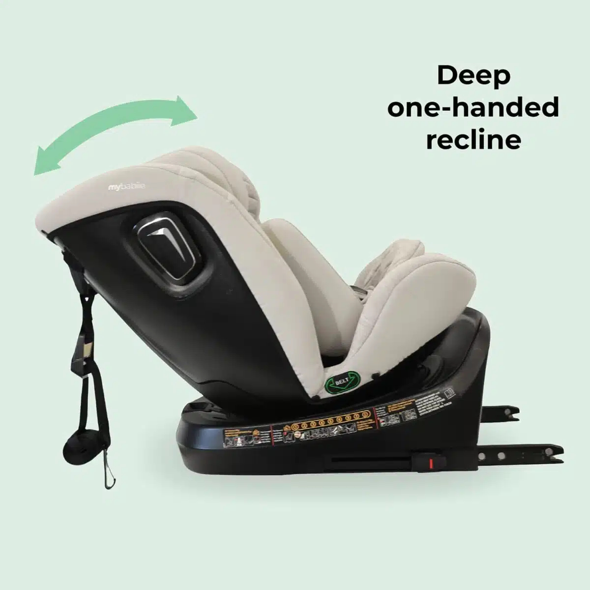 My Babiie MBCSSPINTT i-Size 360° Spin Car Seat - Image 14