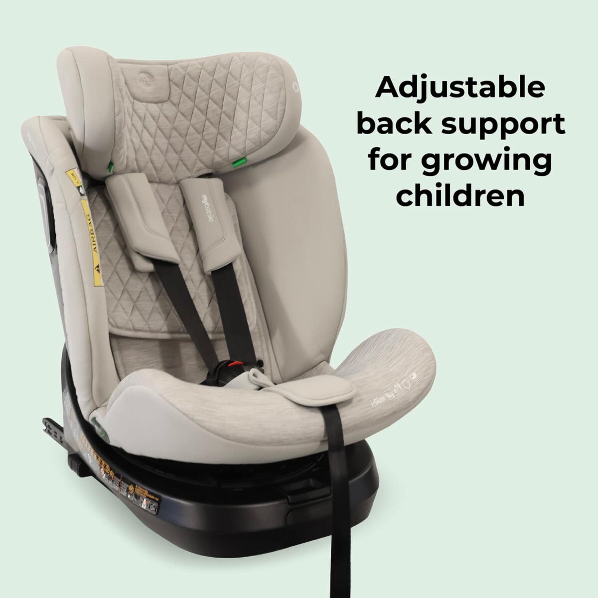 My Babiie MBCSSPINTT i-Size 360° Spin Car Seat - Image 15