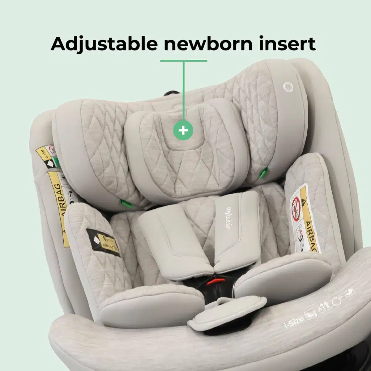 My Babiie MBCSSPINTT i-Size 360° Spin Car Seat - Image 17