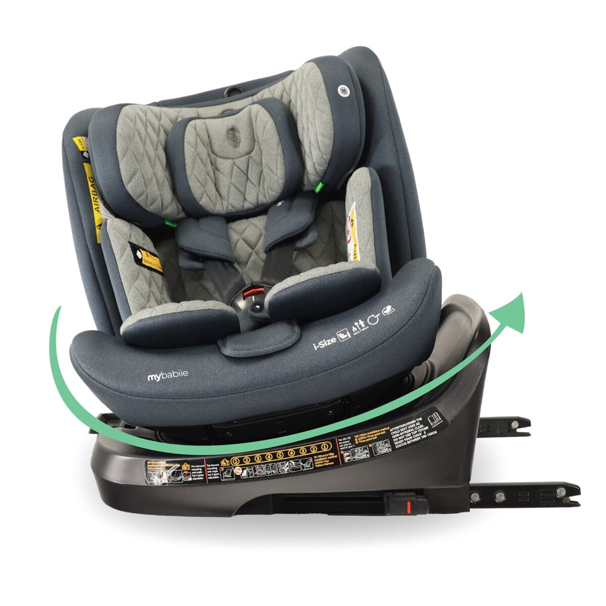My Babiie MBCSSPINTT i-Size 360° Spin Car Seat