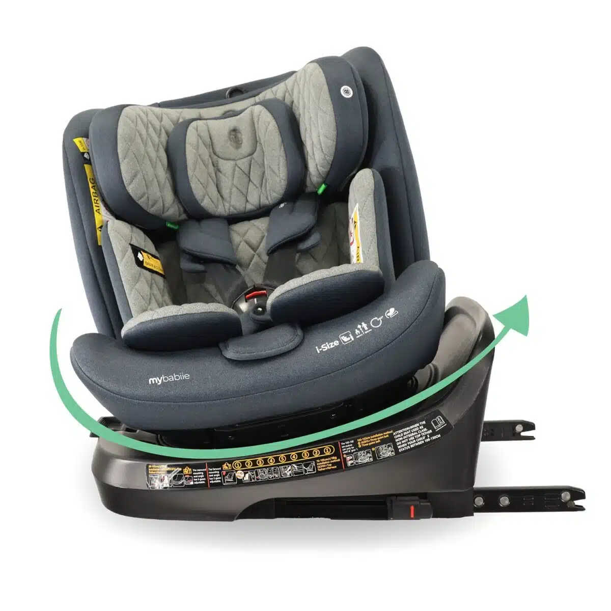 My Babiie MBCSSPINTT i-Size 360° Spin Car Seat