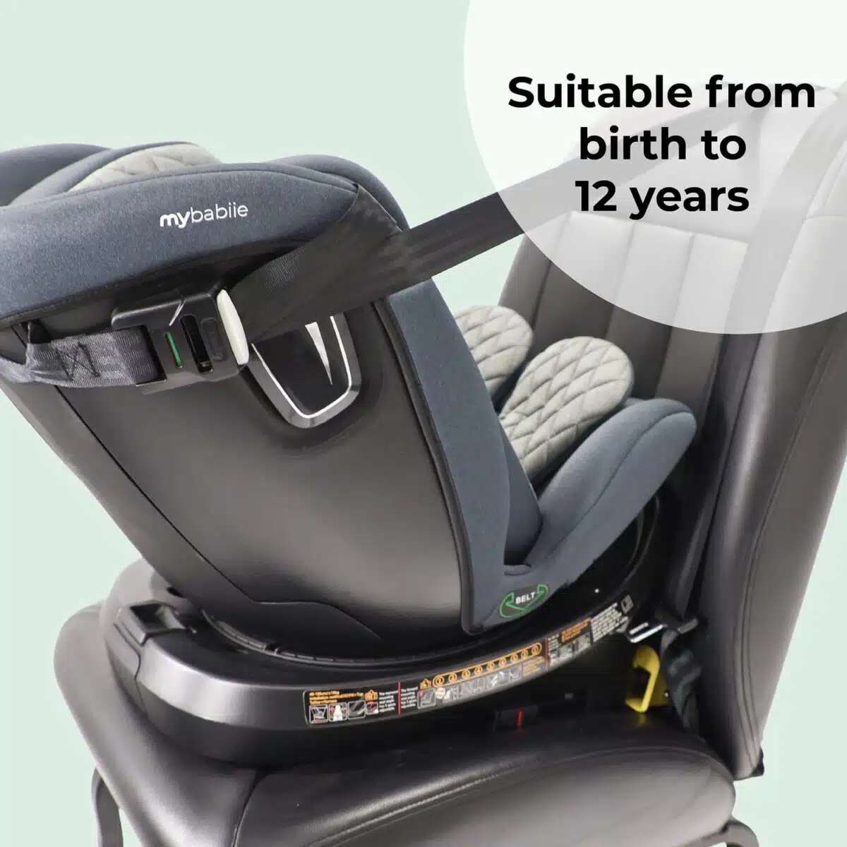 My Babiie MBCSSPINTT i-Size 360° Spin Car Seat - Image 19