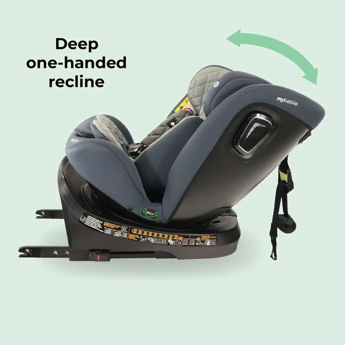 My Babiie MBCSSPINTT i-Size 360° Spin Car Seat - Image 22