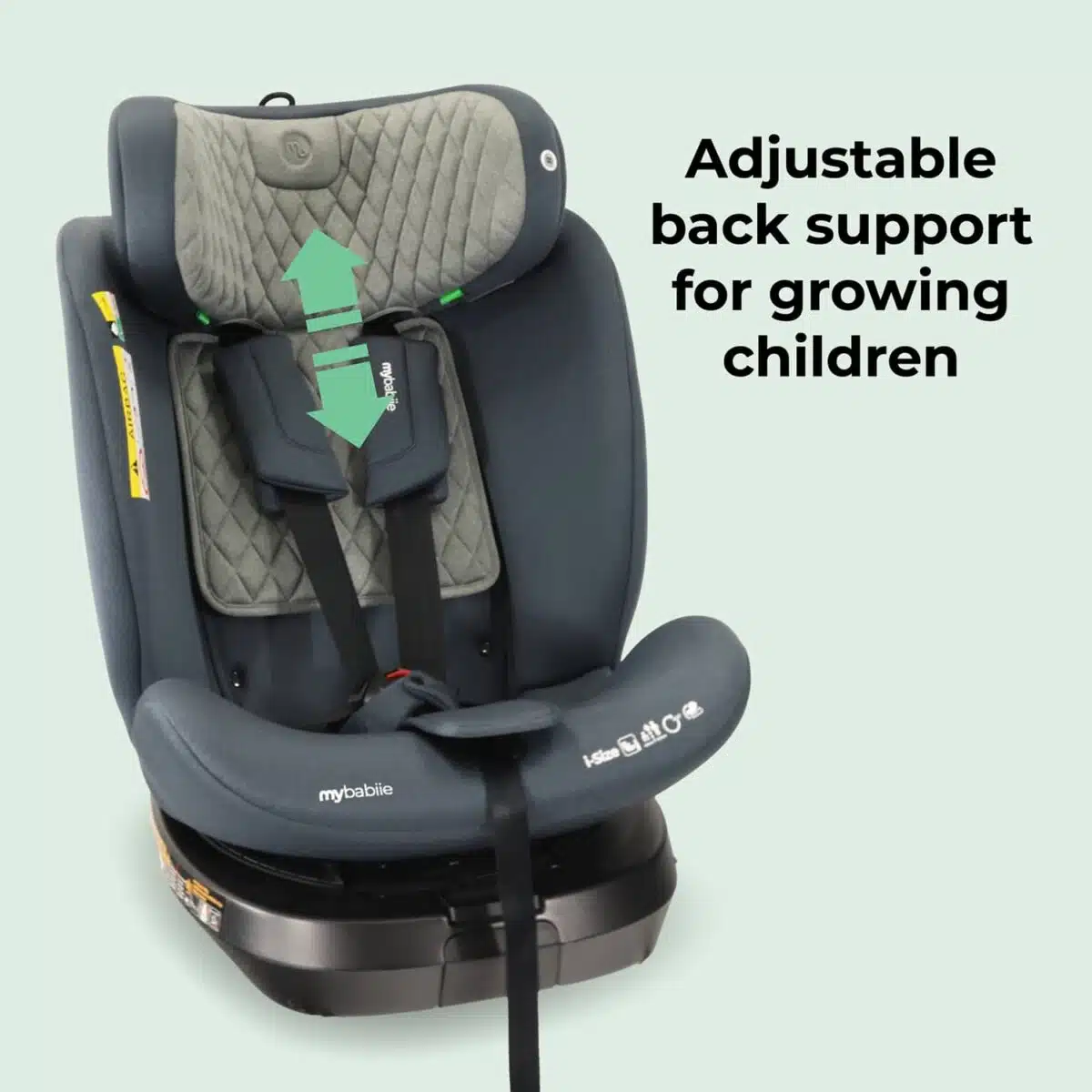 My Babiie MBCSSPINTT i-Size 360° Spin Car Seat - Image 24
