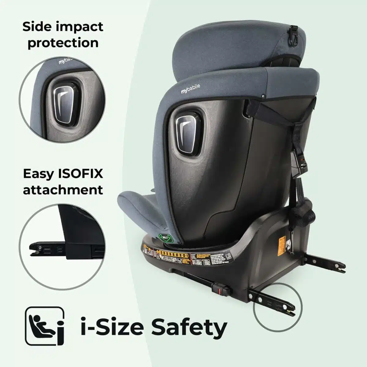 My Babiie MBCSSPINTT i-Size 360° Spin Car Seat - Image 23