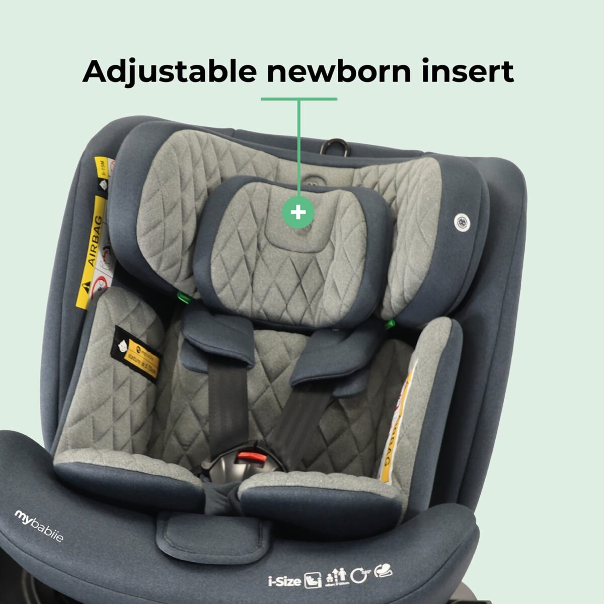 My Babiie MBCSSPINTT i-Size 360° Spin Car Seat - Image 25