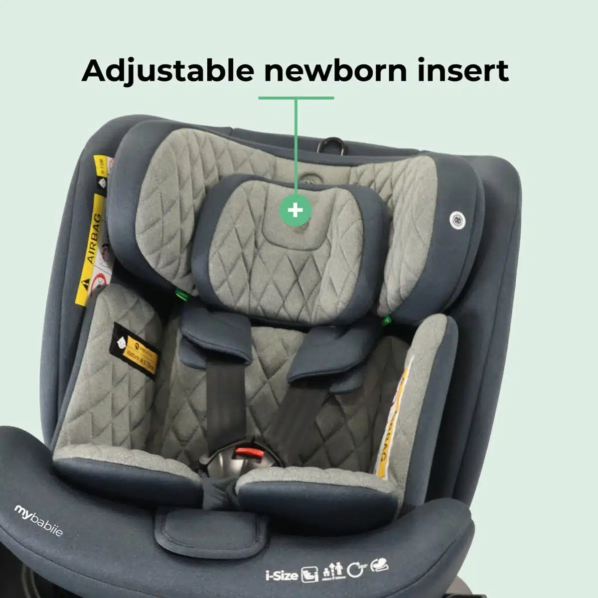 My Babiie MBCSSPINTT i-Size 360° Spin Car Seat - Image 25