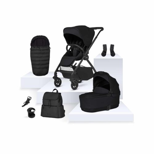 Silver Cross Dune 2 + First Bed Folding Carrycot & Accessory Pack
