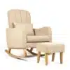 Silver-Cross-Carmel-Nursing-Chair+Stool-3_4-view