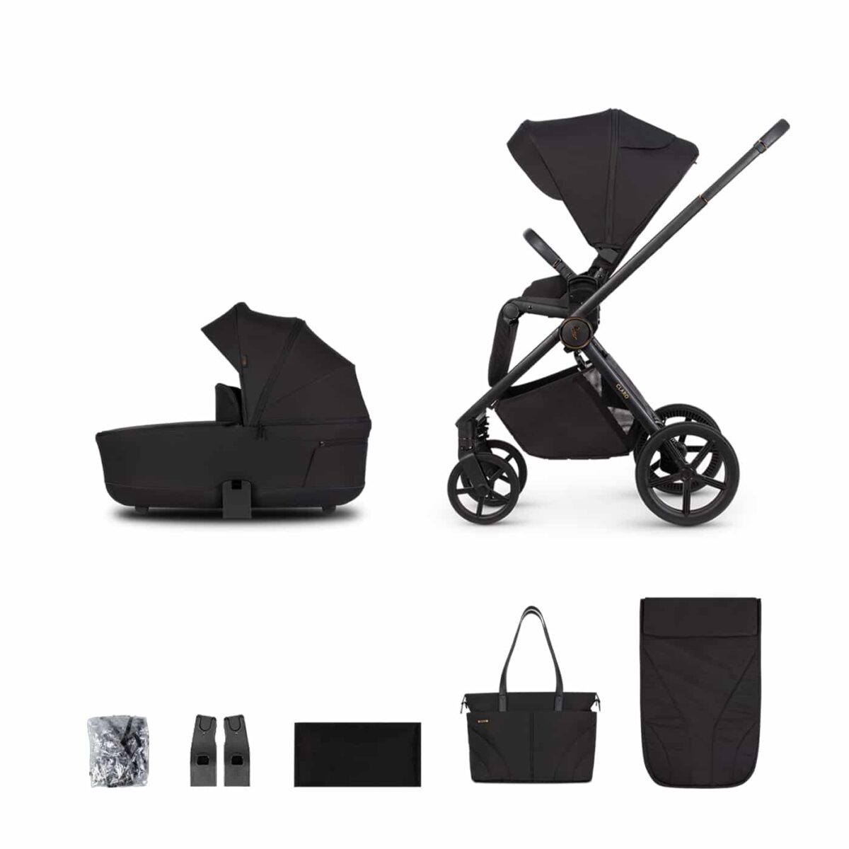 Venicci Claro 2-in-1 Pushchair & Carrycot Travel System Bundle