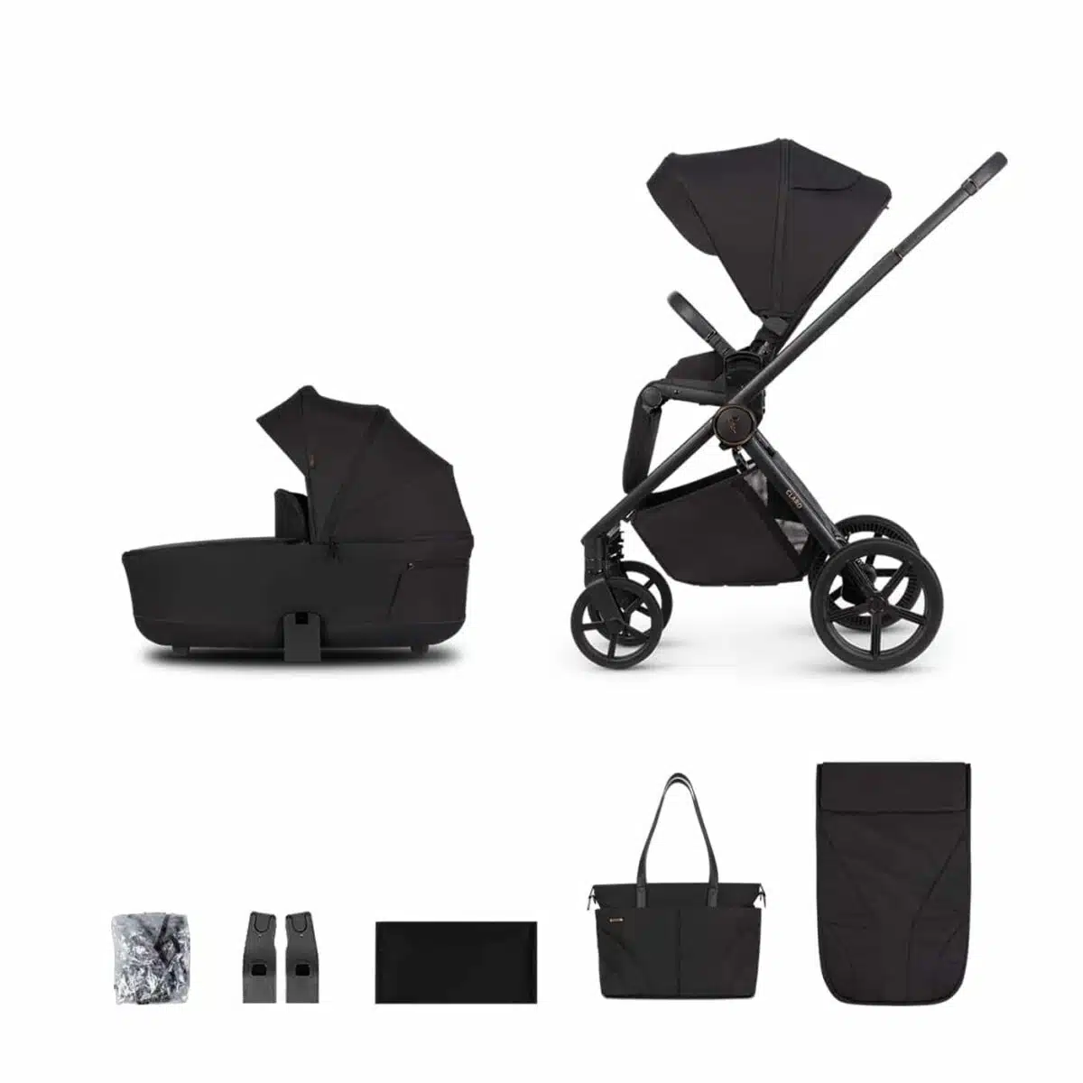 Venicci Claro 2-in-1 Pushchair & Carrycot Travel System Bundle