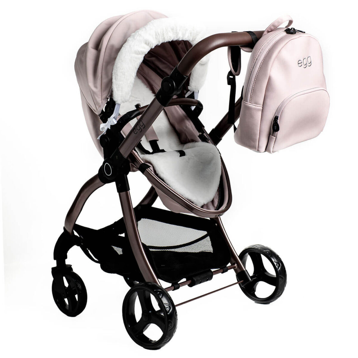 Roma egg Dolls Pram Bag - Hush Violet - Image 4