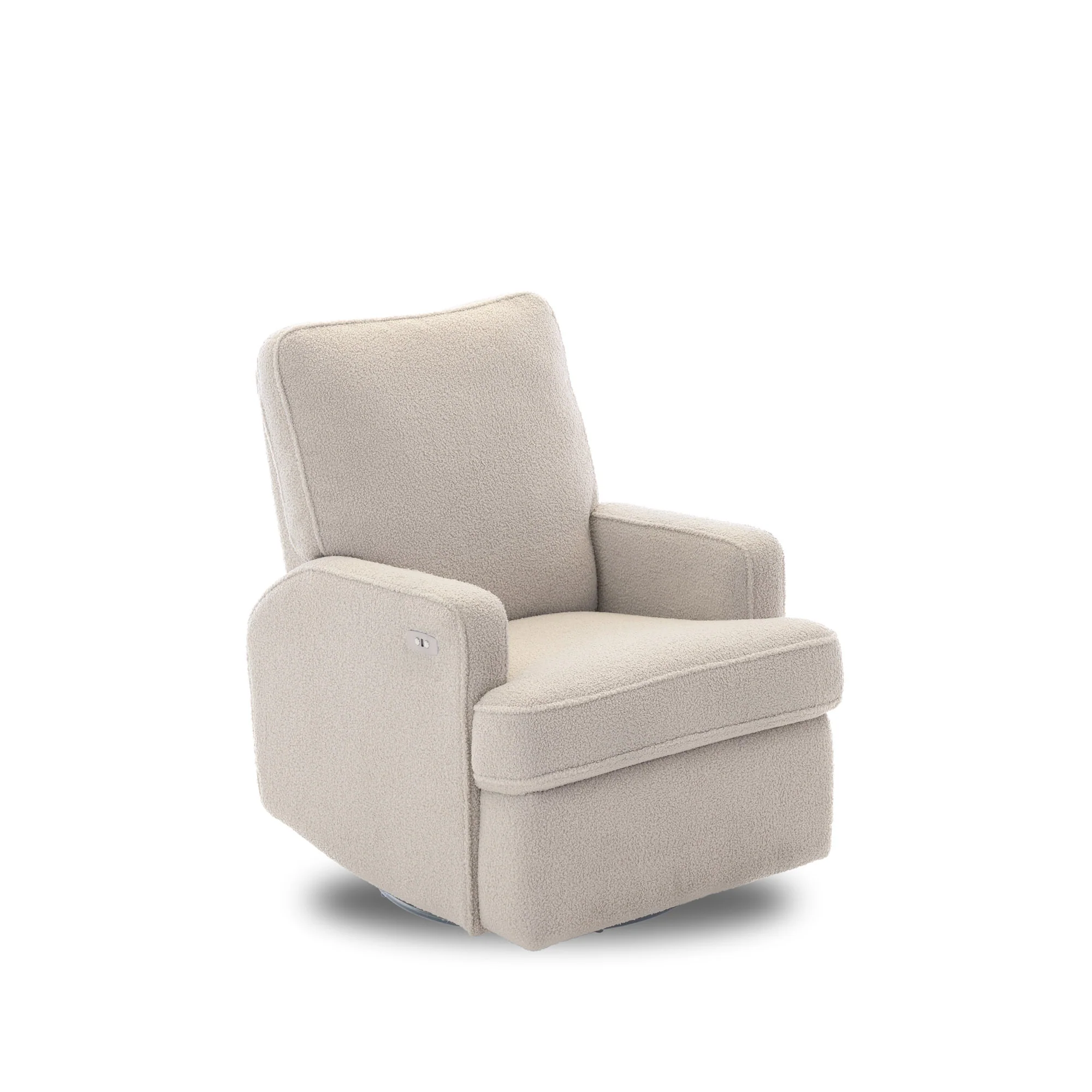 Obaby Madison Electric Swivel Recliner Chair ivory