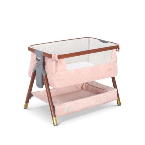Tutti Bambini CoZee Luxe Mini Me Crib - Walnut/Blush