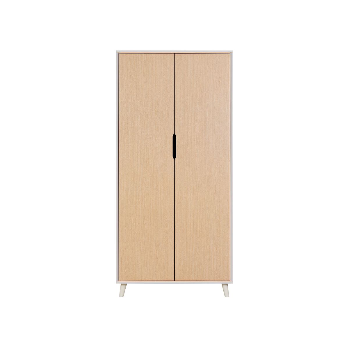 Tutti Bambini Hygge Mini 2 Piece Nursery Furniture Set - Light Oak/White Sand - Image 5