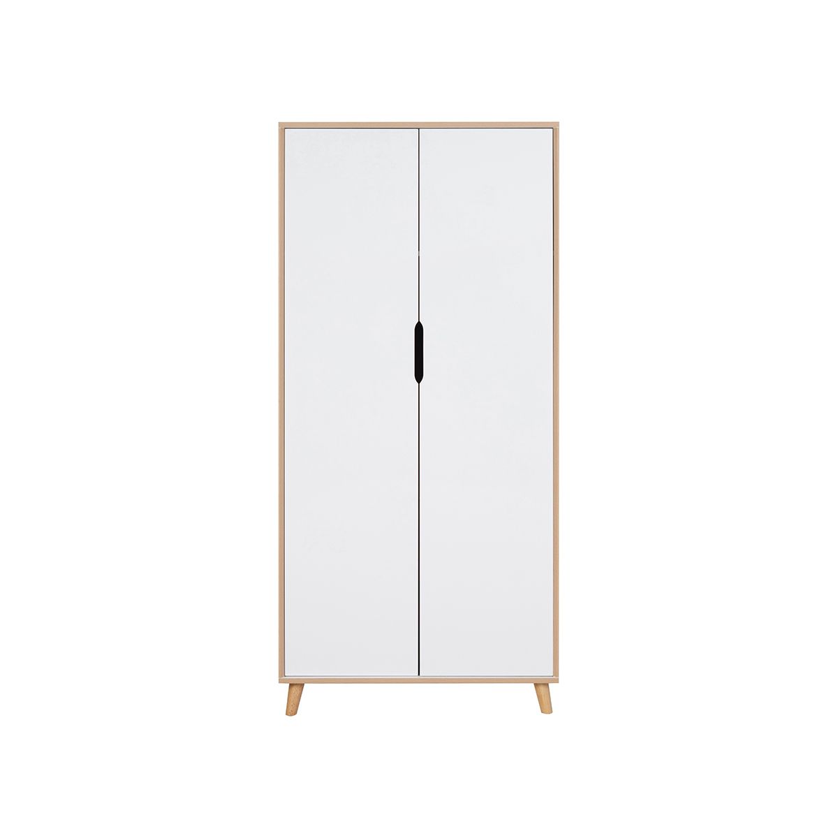 Tutti Bambini Hygge Mini 3 Piece Nursery Furniture Set - White/Light Oak - Image 5