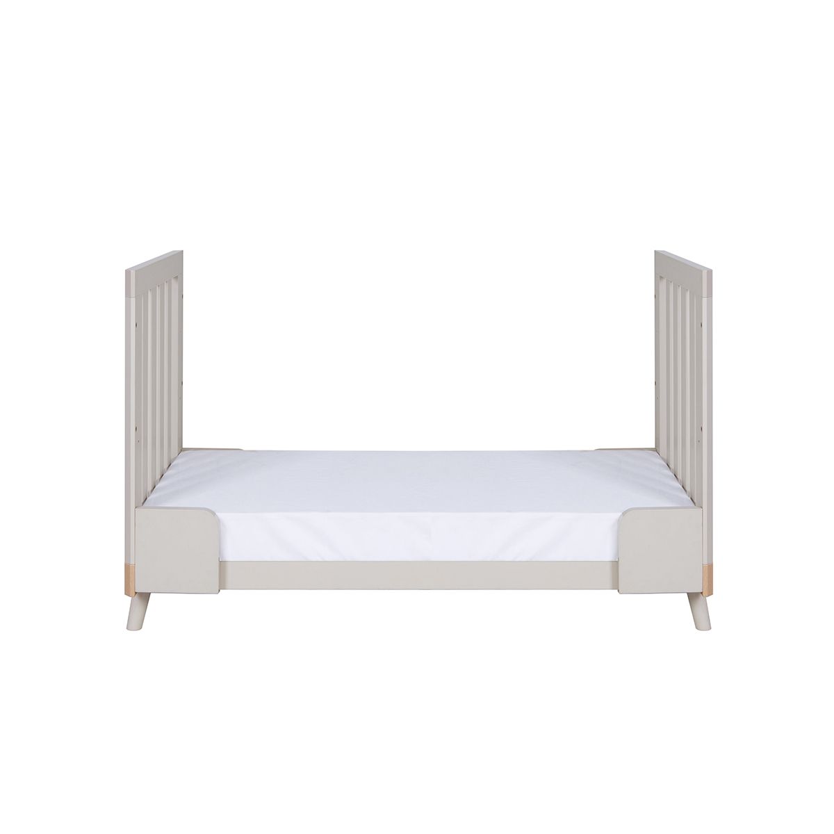 Tutti Bambini Hygge Mini 2 Piece Nursery Furniture Set - White/Light Oak - Image 11